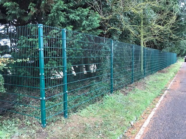 Security mesh fencing in Abingdon